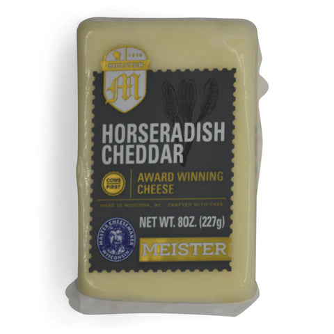 Meister Horseradish Cheddar, 8 oz
