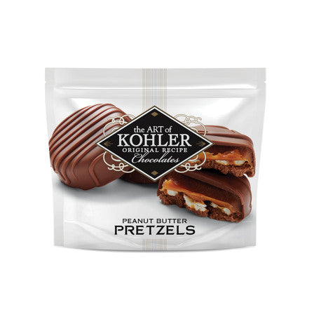 Kohler Chocolates Peanut Butter Pretzels, 12 oz.