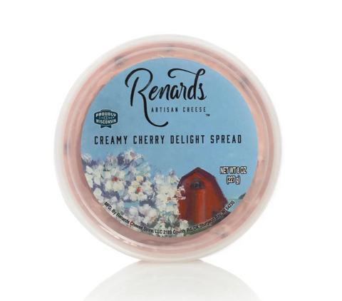 Renards Cherry Delight Cream Cheese Spread, 8 oz.