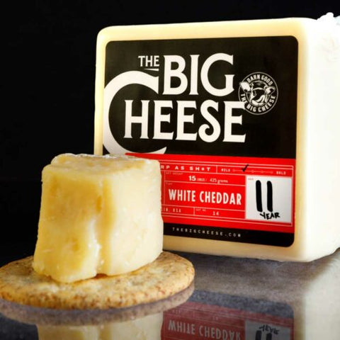 The Big Cheese 11 Year White Cheddar. 15 Oz