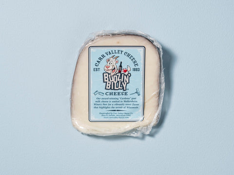 Carr Valley Boozin Billy Goat Cheese Wedge, 5 oz.