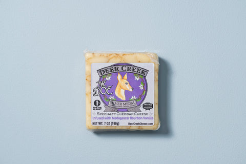 Deer Creek The Doe Specialty Cheddar Cheese Block, 7 oz.