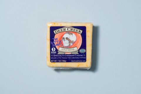Deer Creek The Rattlesnake Specialty Cheddar Cheese Block, 7 oz.
