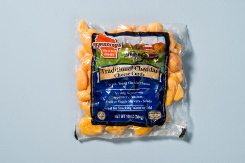 Henning's Traditional Cheddar Cheese Curds, 10 oz.
