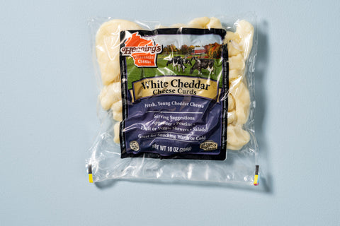 Henning's White Cheddar Cheese Curds, 10 oz.