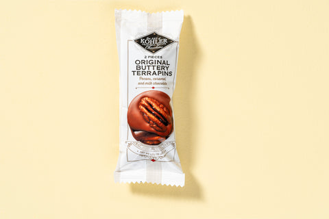 Kohler Chocolates Original Buttery Terrapins, 2 pcs
