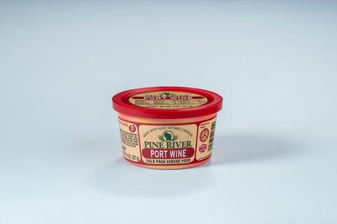 Pine River Port Wine Cheese Spread, 8 oz.
