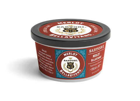 Sartori Merlot BellaVitano Cheese Spread & Dip, 7.5 oz.