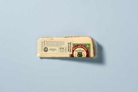 Sartori Garlic & Herb BellaVitano Cheese Wedge, 5.3 oz.