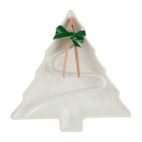 White Christmas Tree Divided Server
