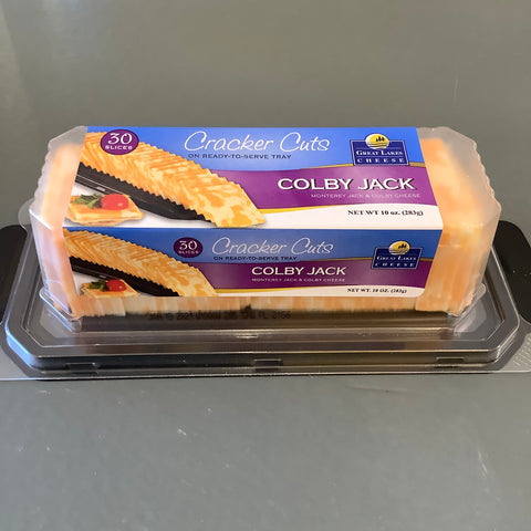 Great Lakes Colby Jack Cheese Cracker Cuts, 10 oz.