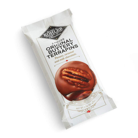 Kohler Chocolates Original Buttery Terrapins, 2 pcs
