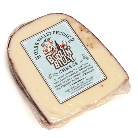 Carr Valley Boozin Billy Goat Cheese Wedge, 5 oz.