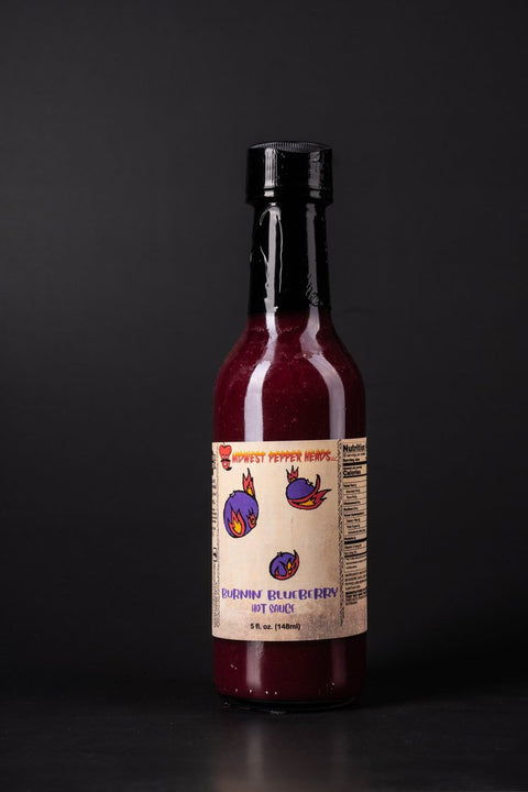 Midwest Pepper Heads Burnin' Blueberry Hot Sauce