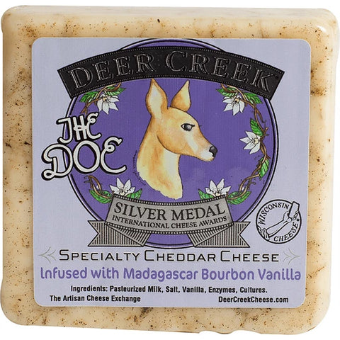 Deer Creek The Doe Specialty Cheddar Cheese Block, 7 oz.