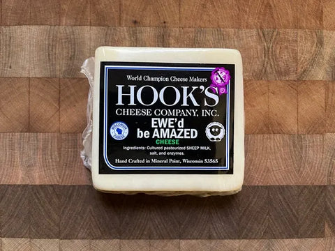 Hook's Ewe'd Be Amazed Sheep's Milk Cheese Block, 8 oz.