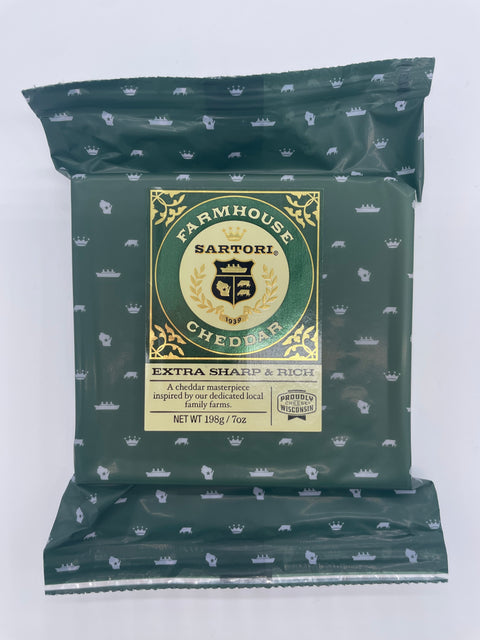 Sartori Farmhouse Cheddar Cheese Block, 7 oz.