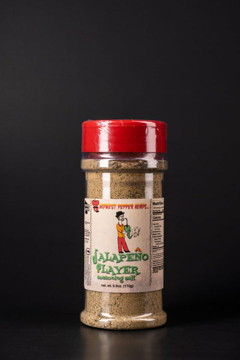 Midwest Pepper Heads Jalapeño Player Seasoning Salt
