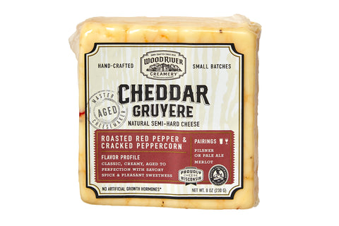 Wood River Creamery Roasted Red Pepper & Cracked Peppercorn