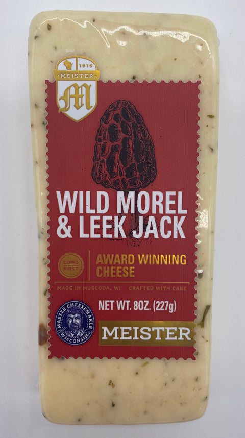 Meister Wild Morel & Leek Jack Cheese Bar, 6 oz.