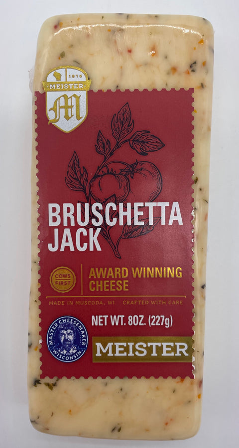 Meister Bruschetta Jack Cheese Bar, 8 oz.