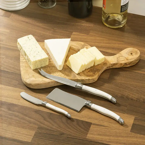 3-Piece Laguiole Cheese Knife Set
