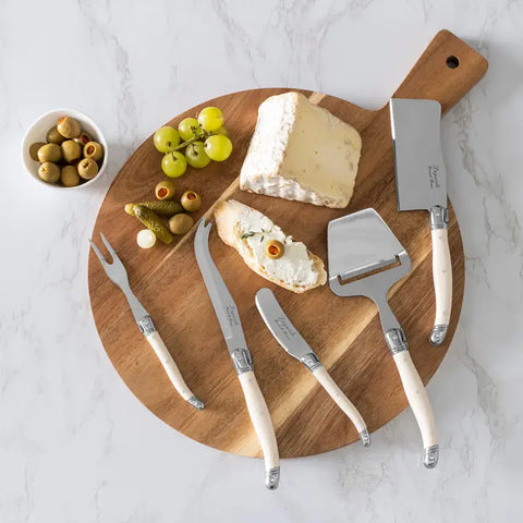 5-Piece Laguiole Cheese Knife and Slicer Set