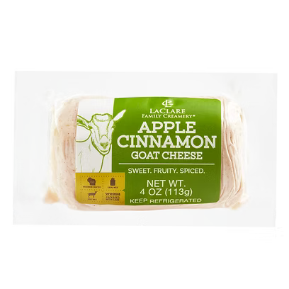 LaClare Apple Cinnamon Goat Cheese, 4 Oz
