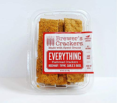 Brewer's, Everything Flatbread Crackers 5oz