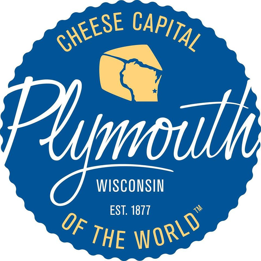 Plymouth WI Car Decal Sticker Cheese Counter and Dairy Heritage Center