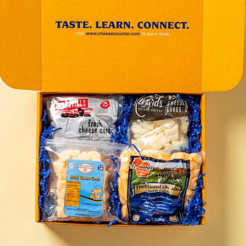 Wisconsin Cheese Curd Sampler Gift Box