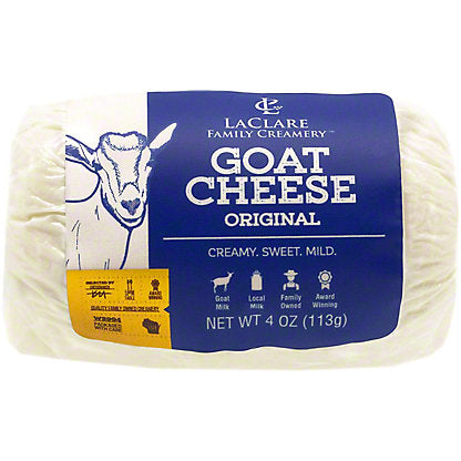 LaClare Original Goat Cheese (Chevre), 4 oz