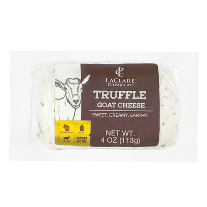 LaClare Truffle Goat Cheese, 4 Oz