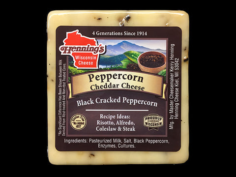 Henning's Peppercorn Cheddar