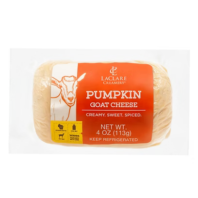 LaClare Pumpkin Goat Cheese, 4 Oz
