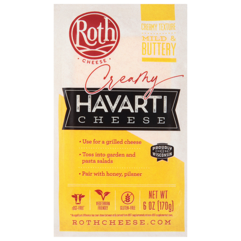 Roth Original Havarti Cheese Block, 6 oz.