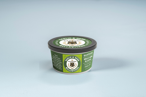 Sartori Garlic & Herb BellaVitano Cheese Spread & Dip in tub 