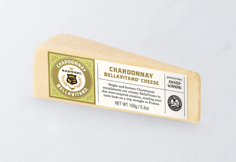 Sartori Chardonnay BellaVitano Cheese Wedge, 5.3 oz.