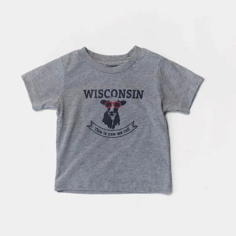 This is Cow we Roll, Wisconsin Tee