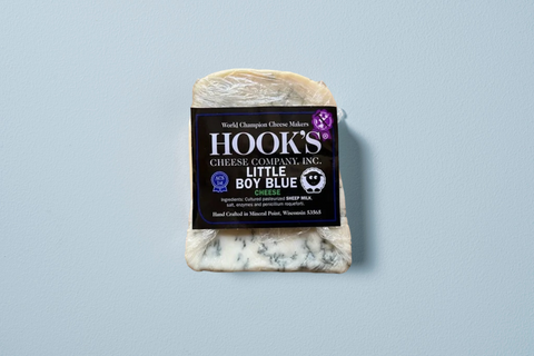 Hook's Little Boy Blue Cheese Block, 8 oz.