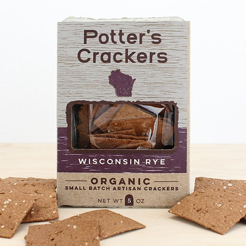 Potter's Crackers Wisconsin Rye 5oz