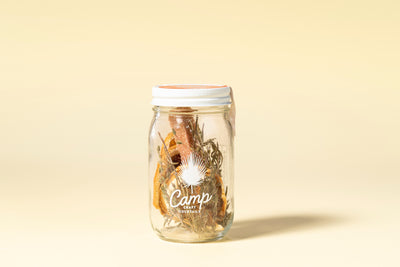Acopa 16 oz. Mason Candle Jar with Gold Lid - 12/Pack