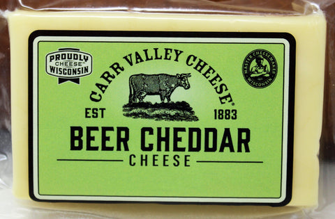 Carr Valley Beer Cheddar Cheese 7 Oz.