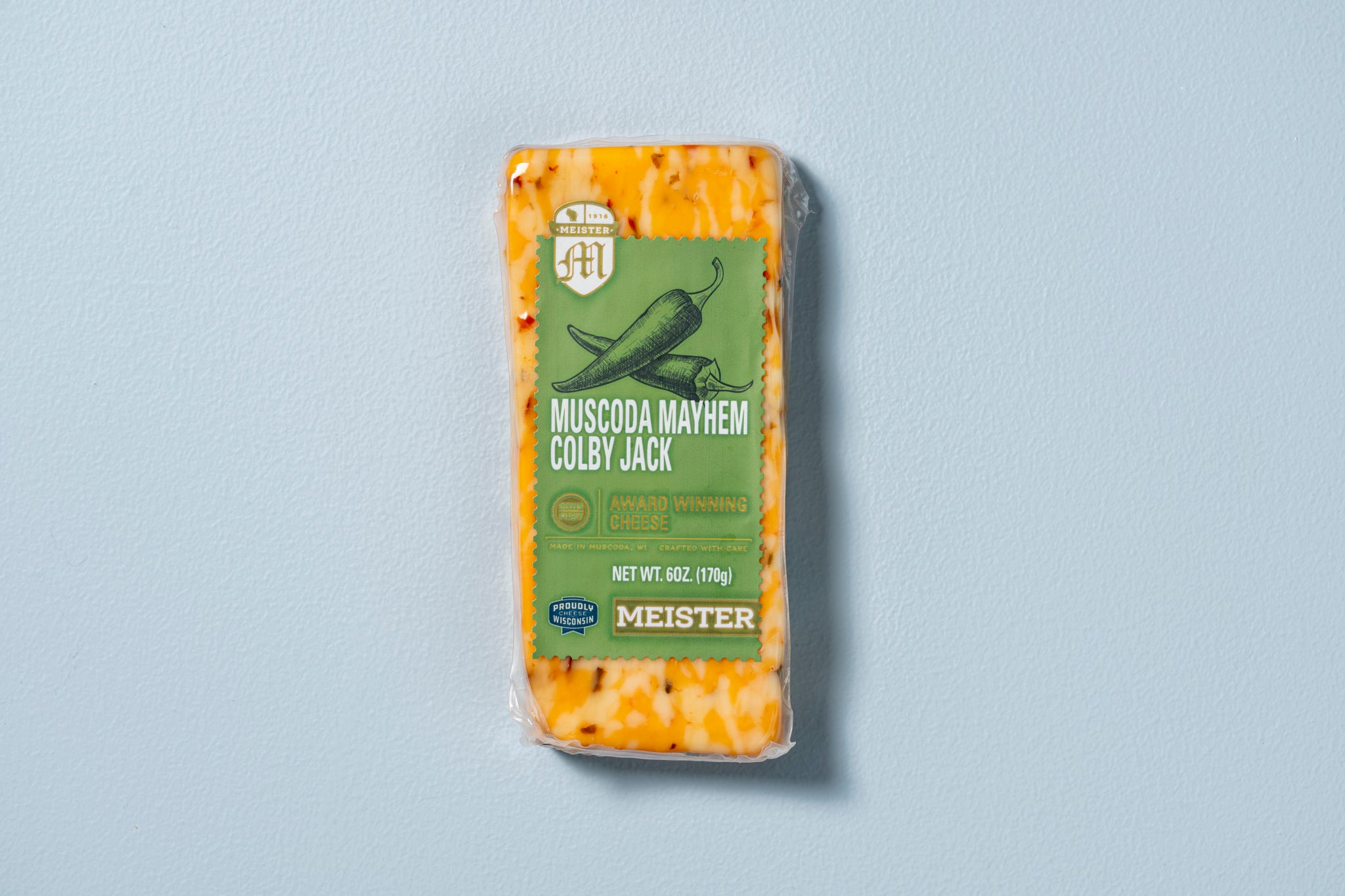 Muscodal Meister Muscoda Mayhem Colby Jack Cheese Block, 6 oz. – Cheese Counter ...