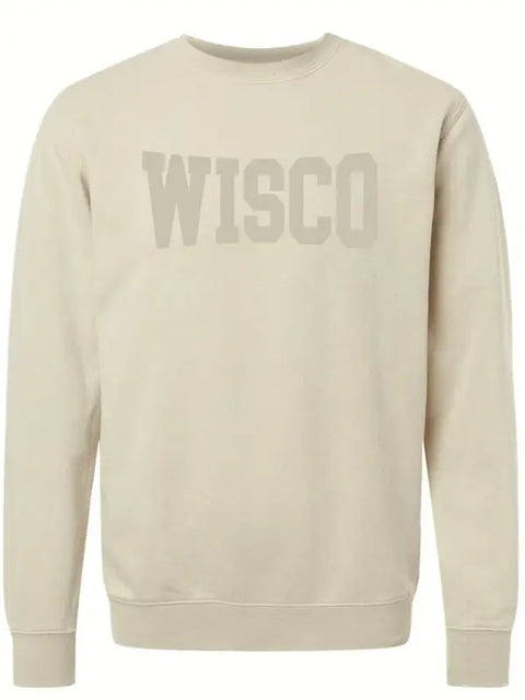 Wisco Puff Crew Sweatshirt