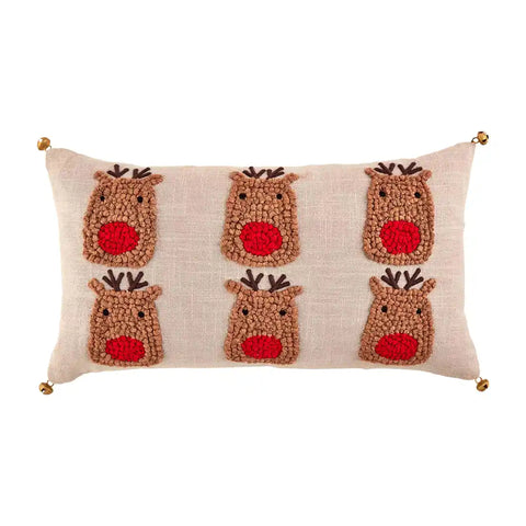 Farm Reindeer Pillow