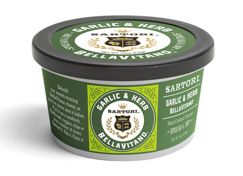Sartori Garlic & Herb BellaVitano Spread