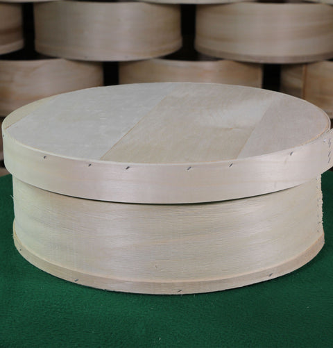 Round Wood Cheese Box - 15 inch