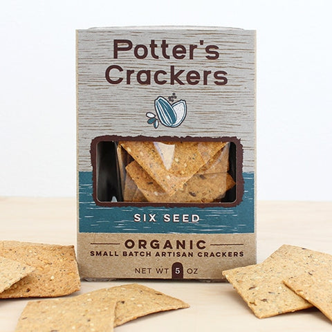 Potter's Six Seed Crackers 5oz