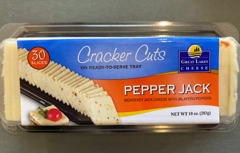 Great Lakes Pepper Jack Cracker Cuts